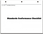 2024 Medical Rehabilitation Standards Conformance Checklist (Printed Copy)